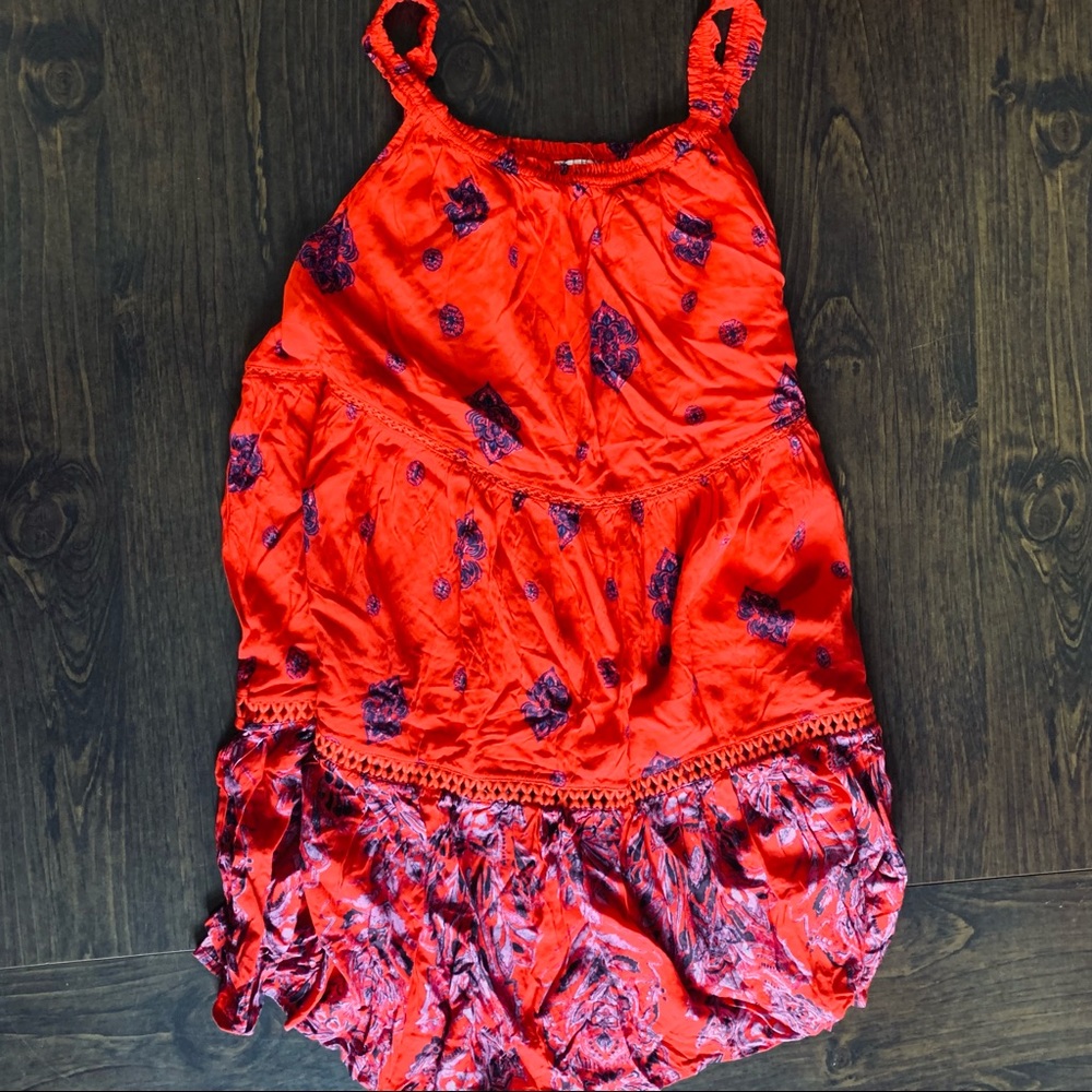 Free People Intimates Talk to Me Trapeze Dress